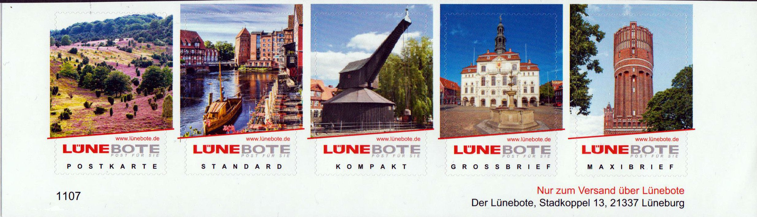 Lüneburg und die Heide II 2017, mit Bogennummer!