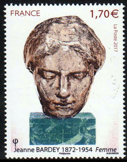 Jeanne Bardey, Büste