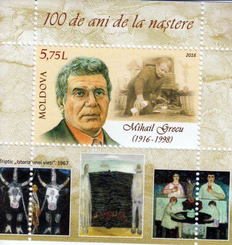 Block: Mihail Grecu, Maler