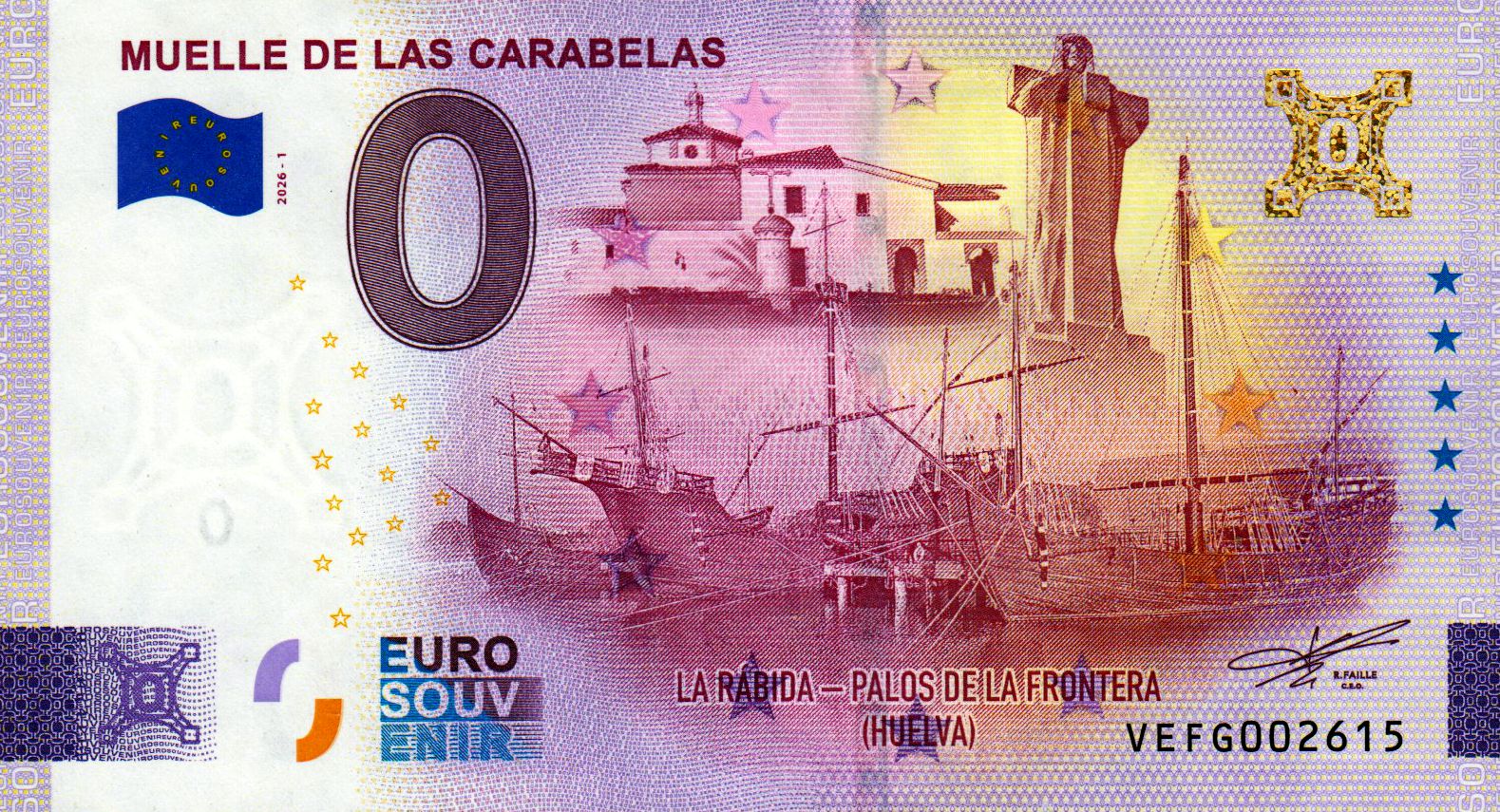 Muelle de las Carabelas 2026-1 Gold
