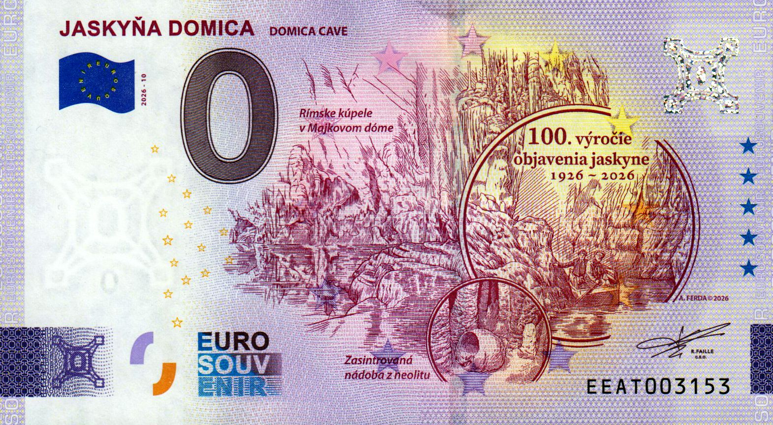Jaskyna Domica 2026-10 Silber