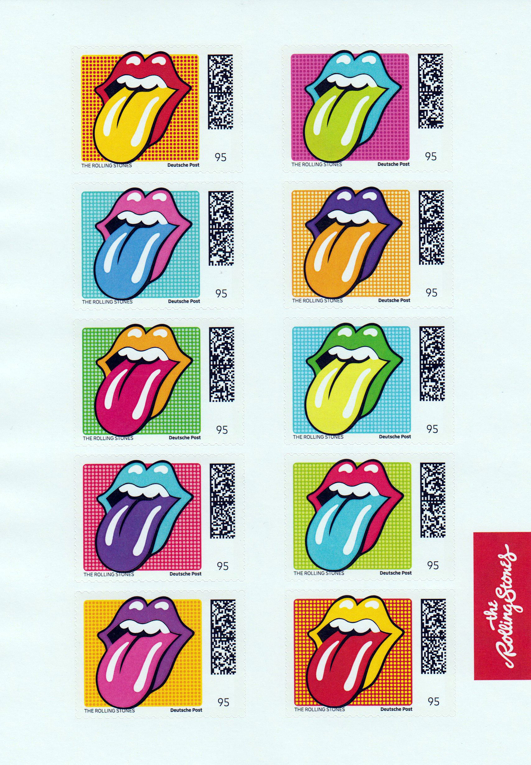 Sonderedition, The Rolling Stones 2026, Tongue popart, sk