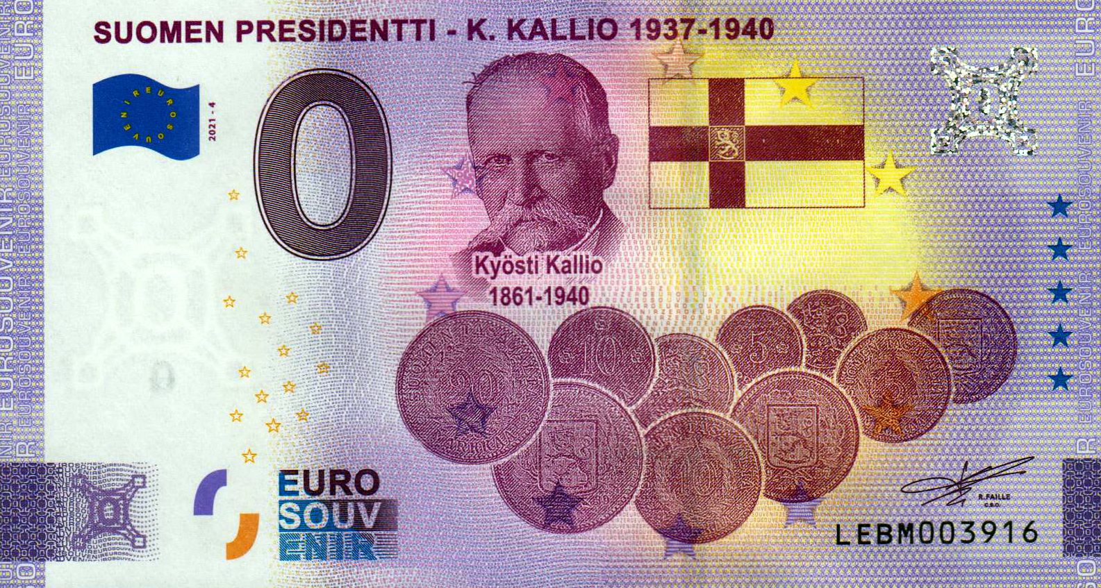 Suomen Presidentti - K. Kallio 2021-4