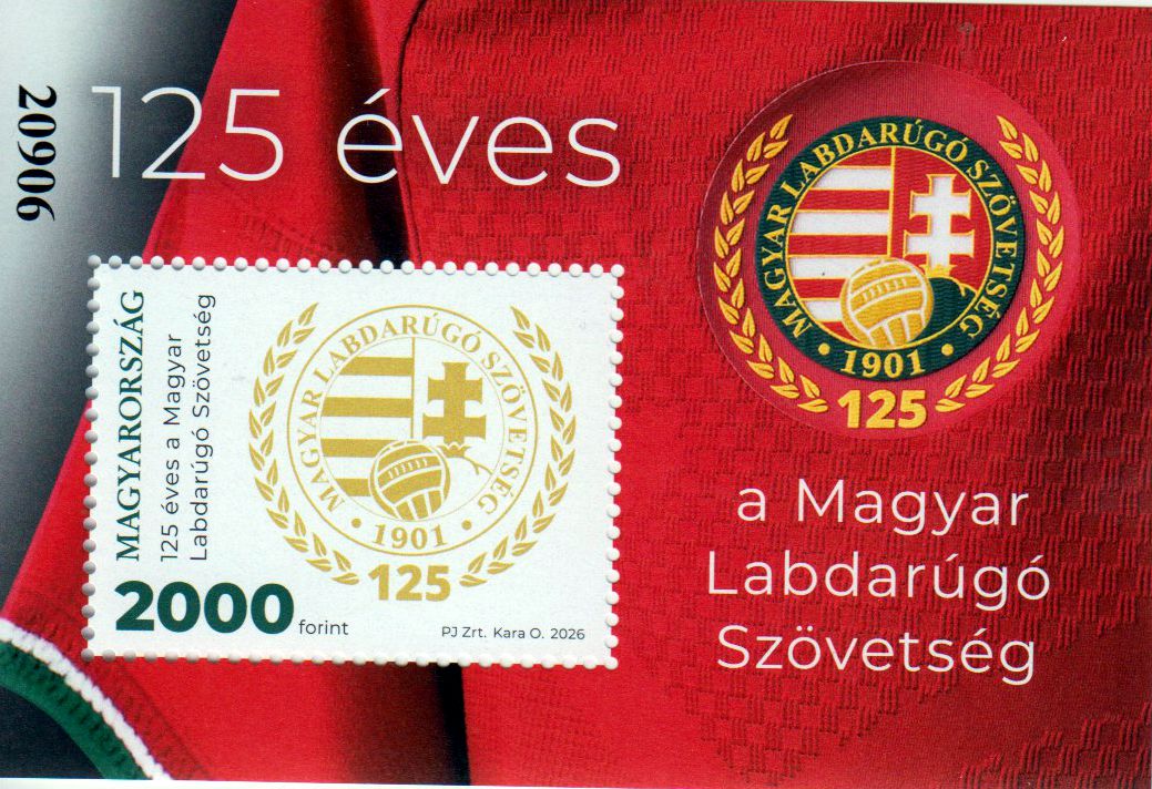 Block: 125 Jahre Ungarischer Fussballverband 2026
