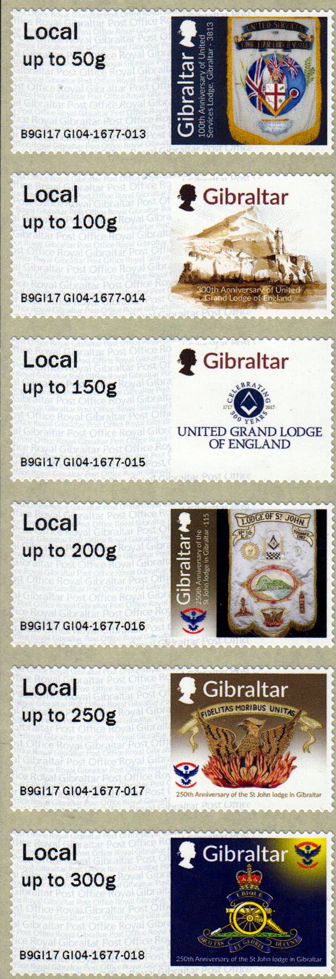 Post & Go 2017, Grand Lodge, Wappen