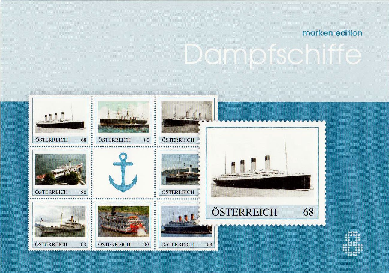 Marken Edition, Dampfschiffe