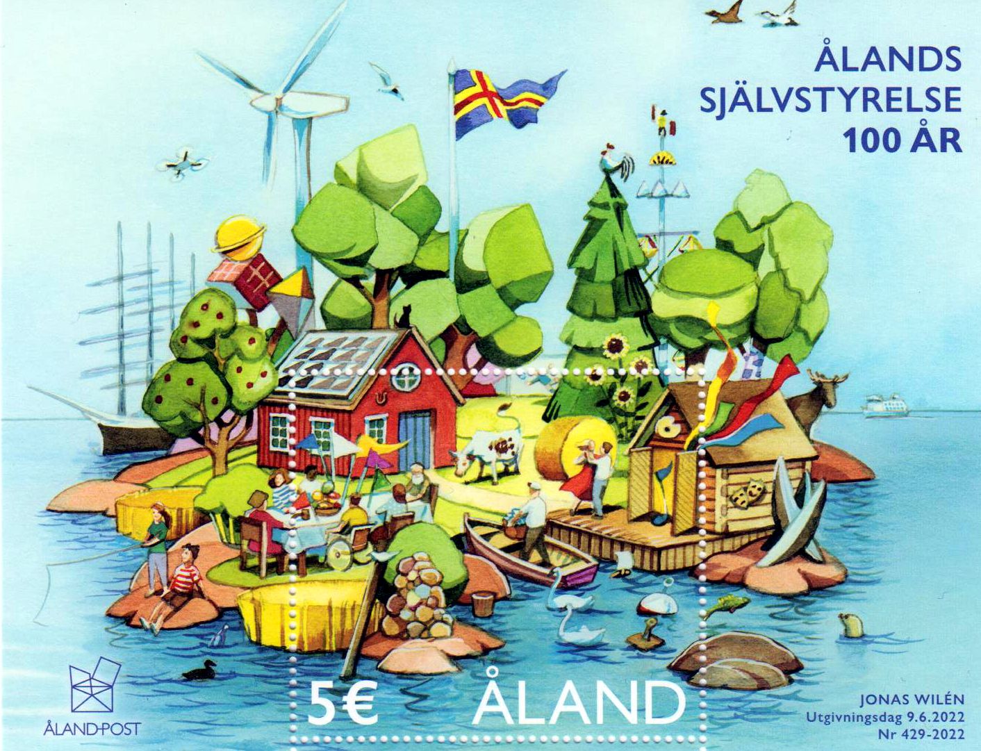 Block: 100 Jahre Aland 2022