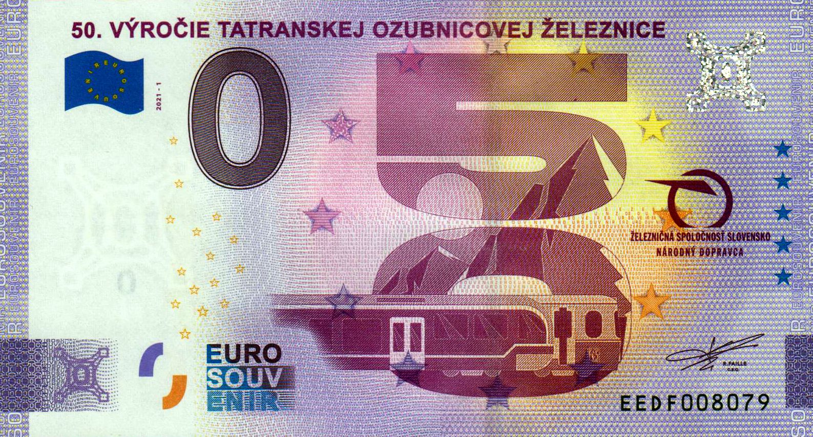 50. Vyrocie Tatranskej Ozubnicovej Zeleznice 2021-1 Anniversary