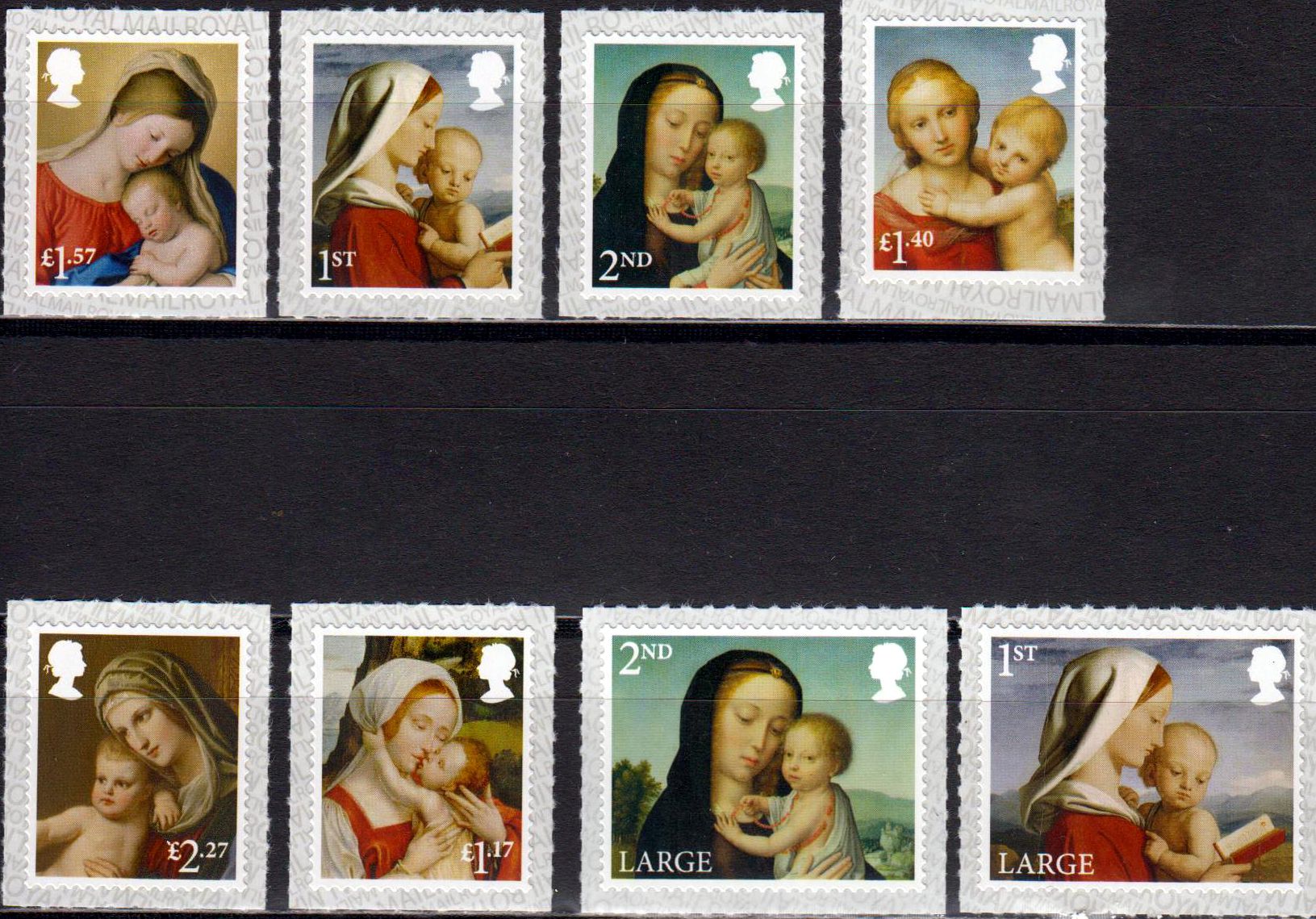Weihnachten 2017, Madonna m. Kind, sk