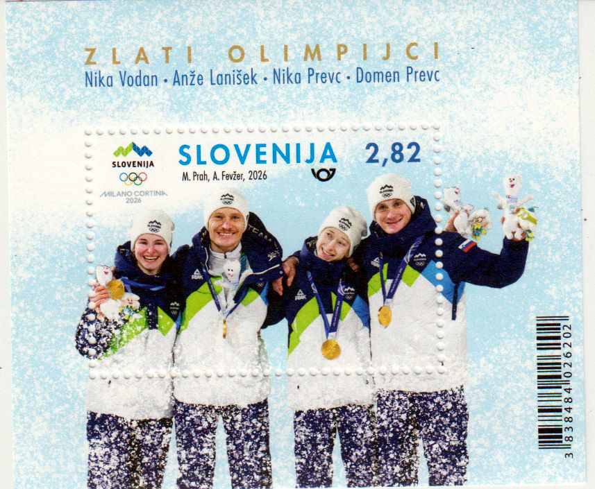 Block: Olympische Goldmedaillen Milano 2026