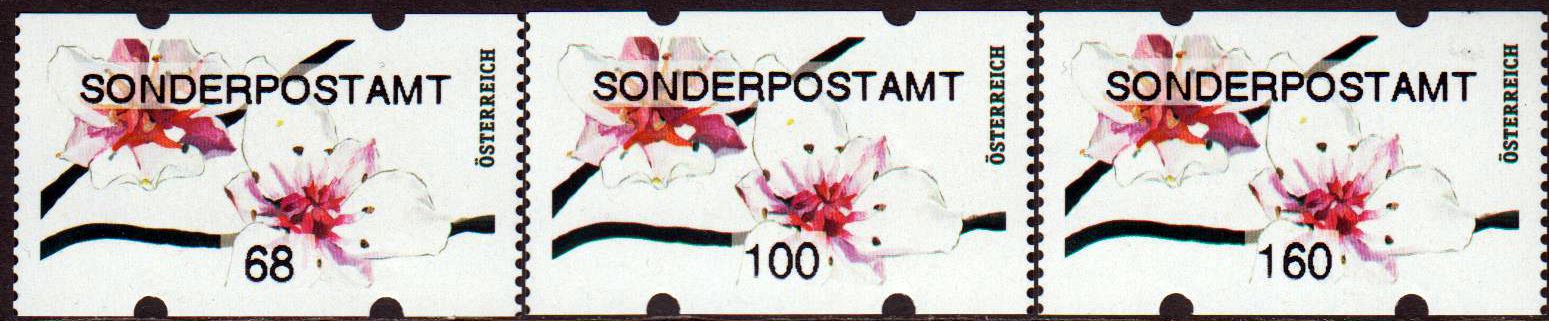 Blumen 2018, Schwanenblume mit Auf- druck "Sonderpostamt", Thermodruck