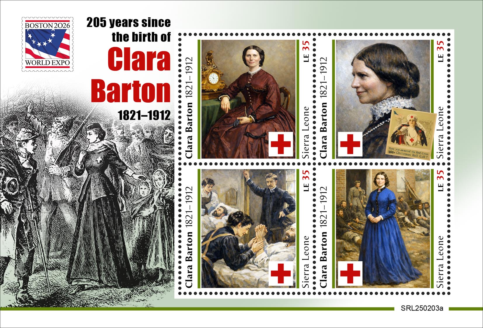Clara Barton, Rotes Kreuz 2025
