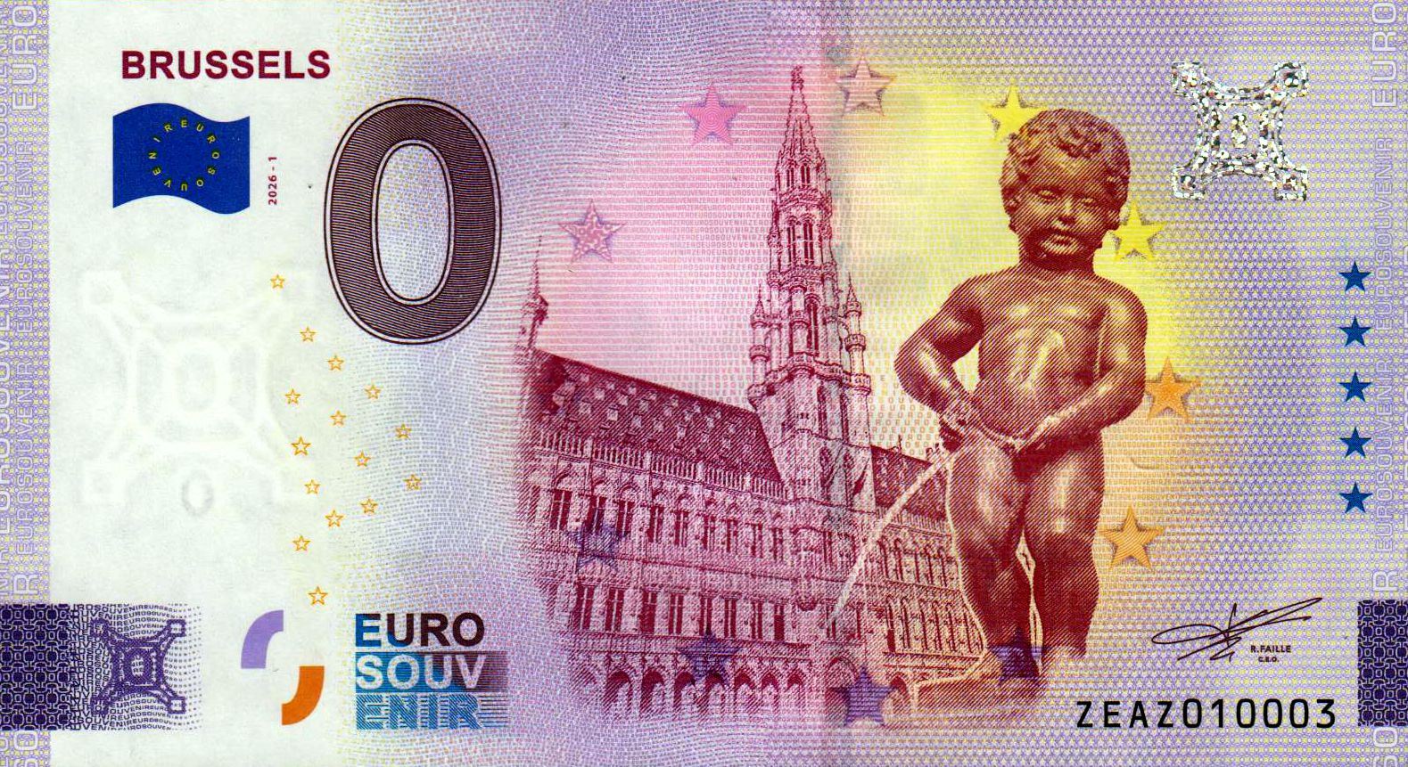 Brussels 2026-1 Silber-Edition