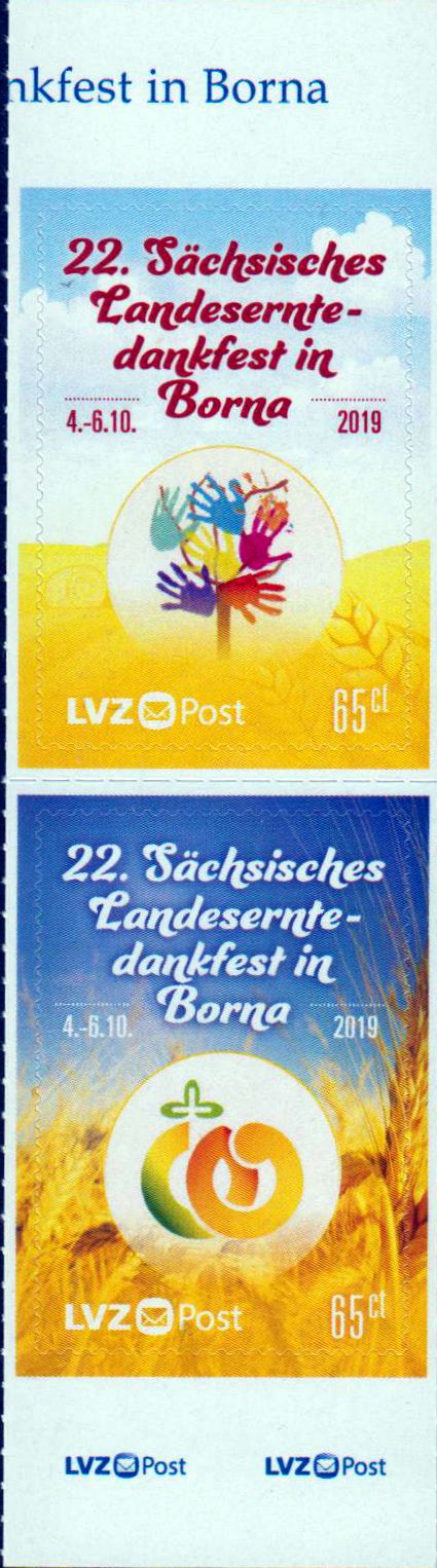 Landeserntedankfest 2019, gestempelt