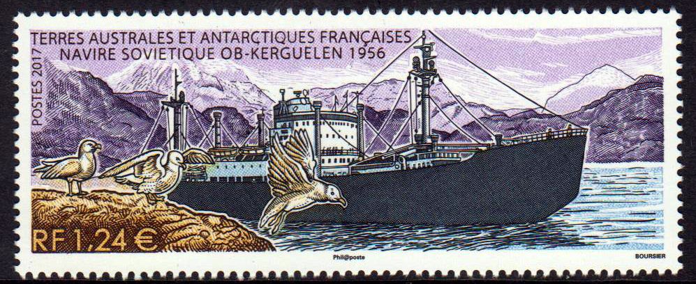 Russischer Trawler, Vögel