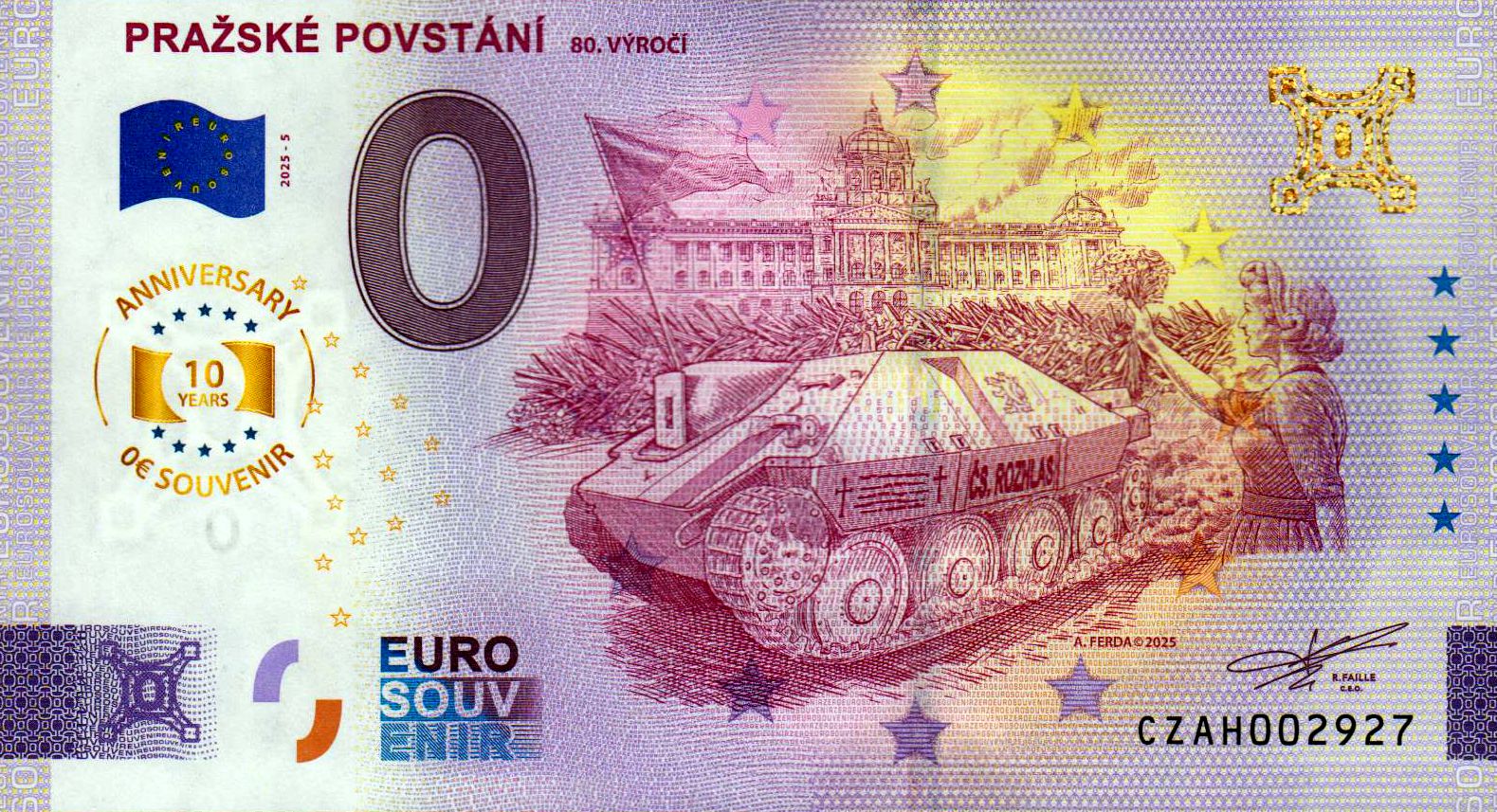 Prazske Povstani 2025-5 Anniversary