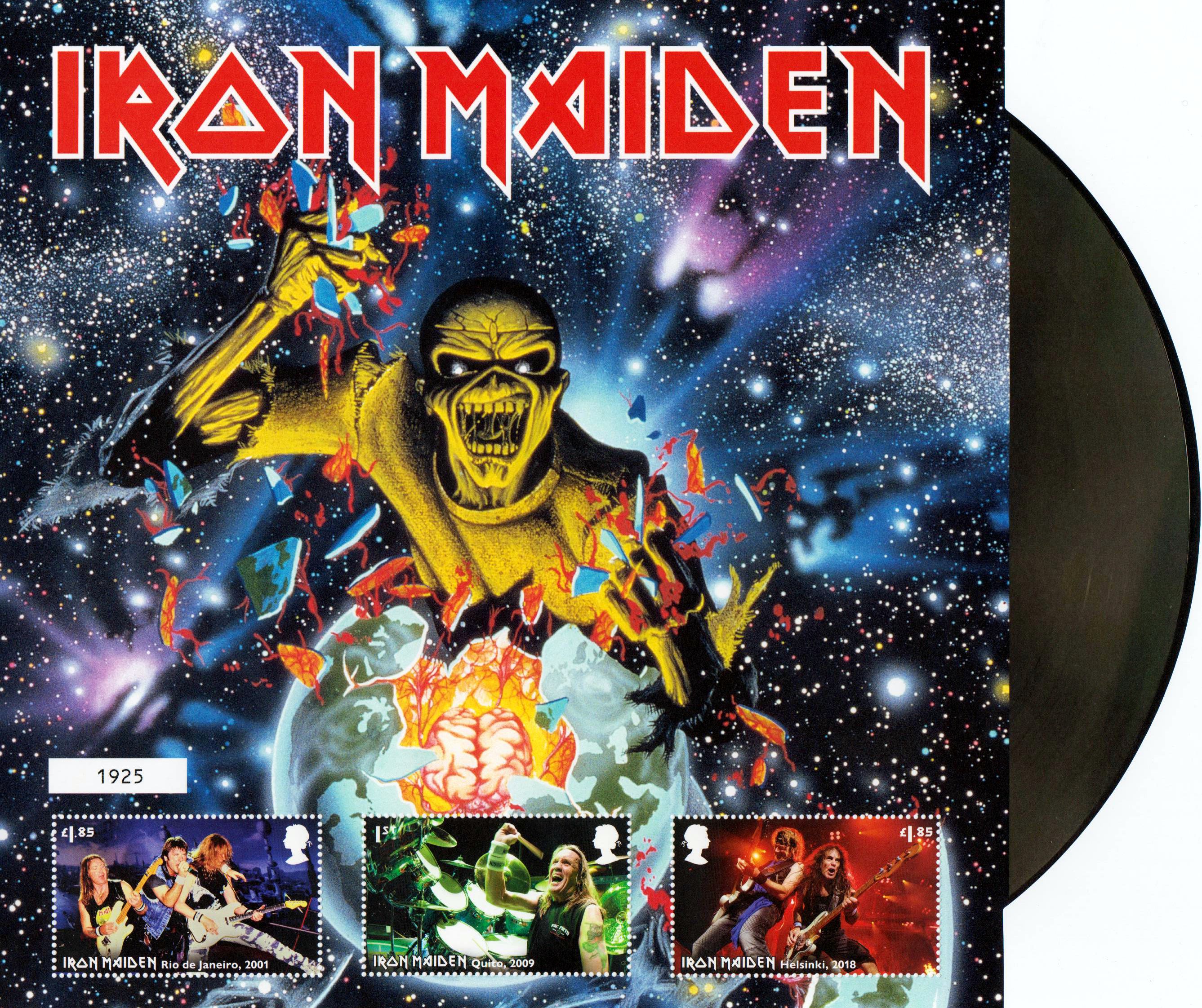 Block: Iron Maiden Fan Sheet Eddie Rips 2023