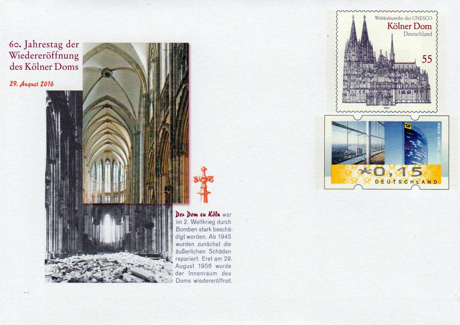 Wiedereröffnung Kölner Dom 2016