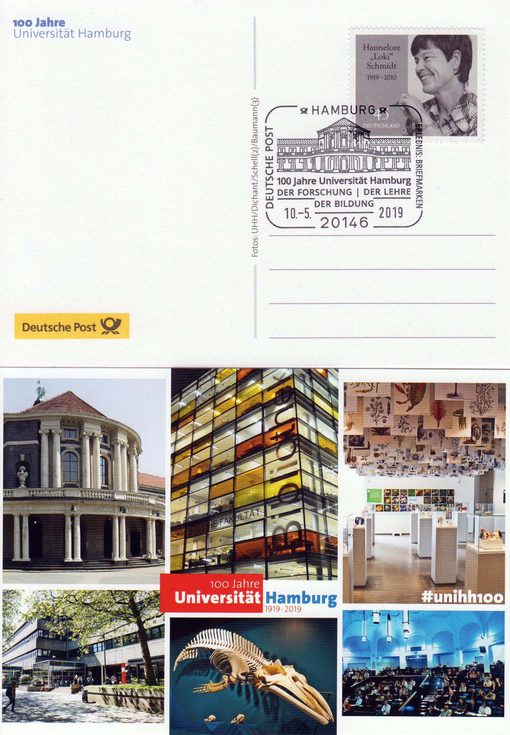 100 Jahre Universität Hamburg 2019