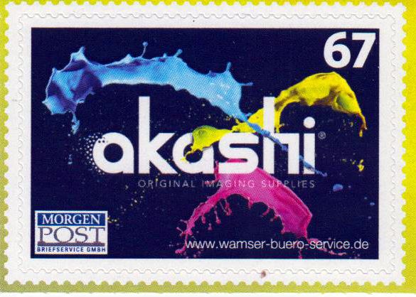 Akashi - Original  imaging supplies sk 2016 gestempelt