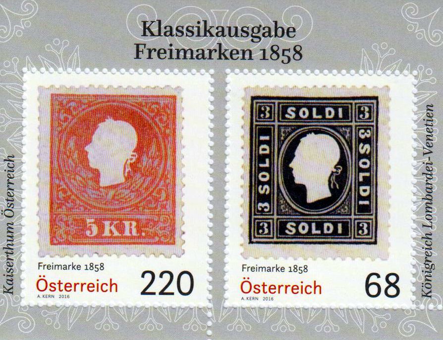 Block: Freimarken 1858