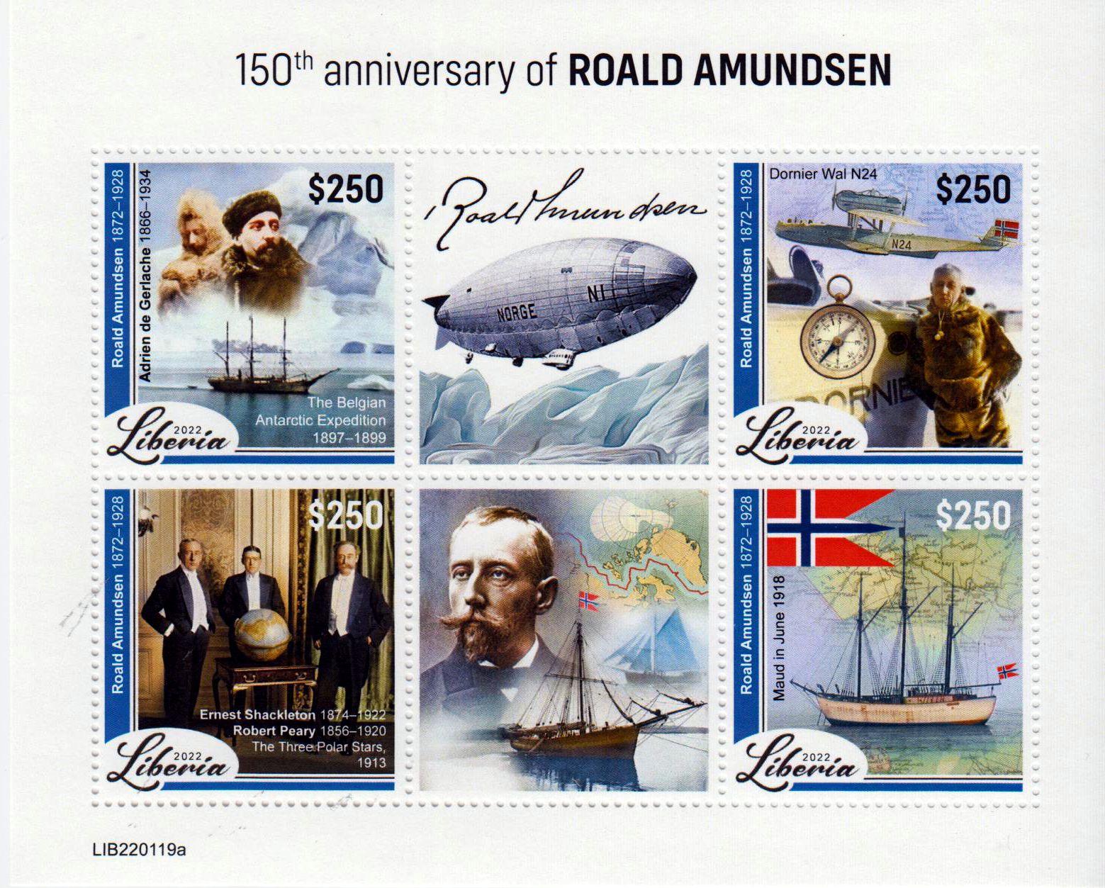 150. Geburtstag Roald Amundsen 2022