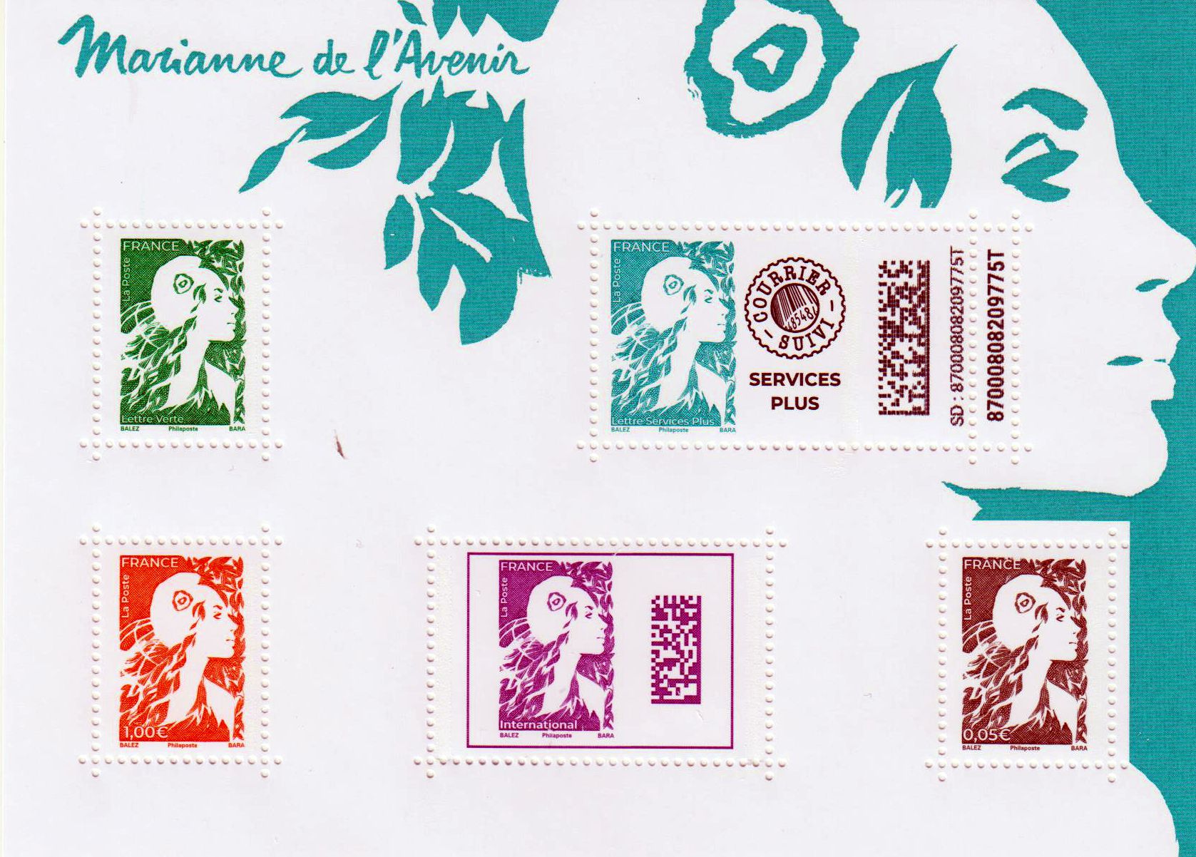 Block: Dauer Marianne l Avenir 2023