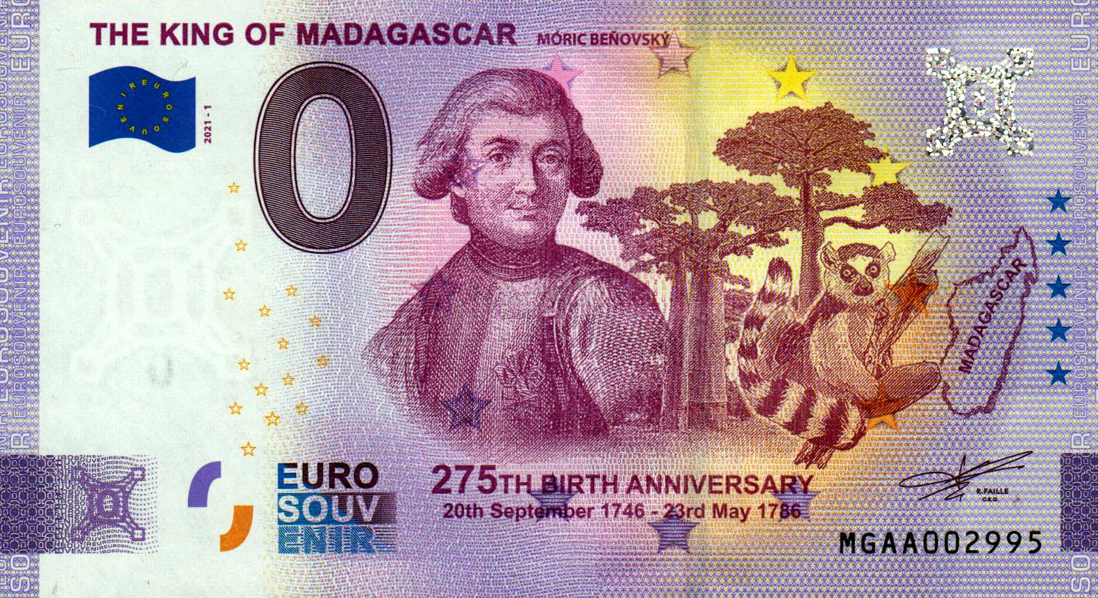 The King of Madagascar 2021-1 Anniversary