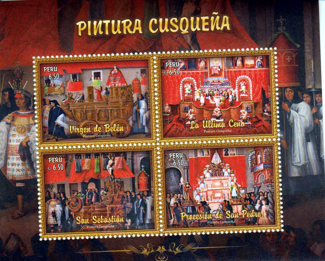 Block: Cusqueña Gemälde