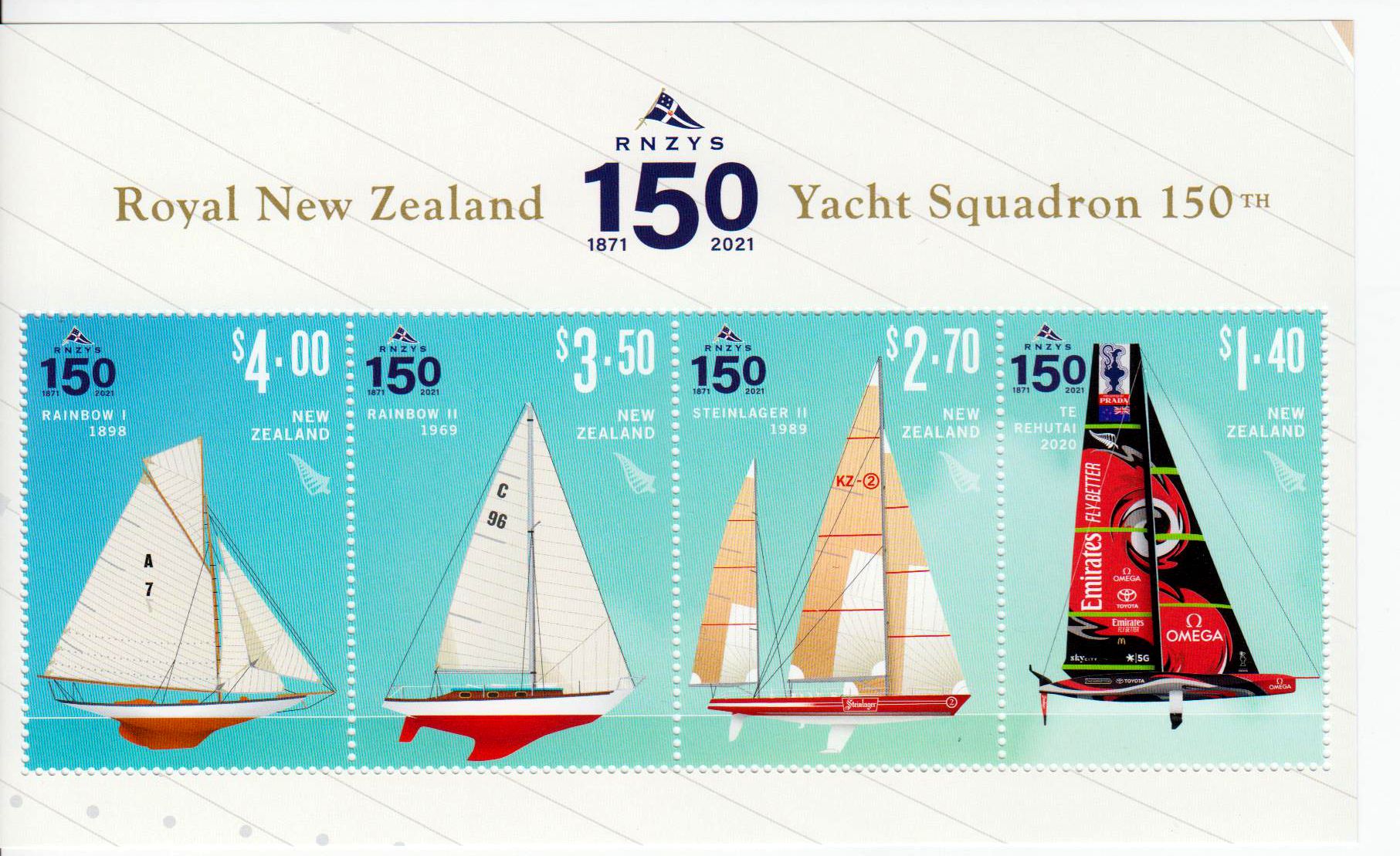 Block: 150 Jahre Yacht Squadron 2021