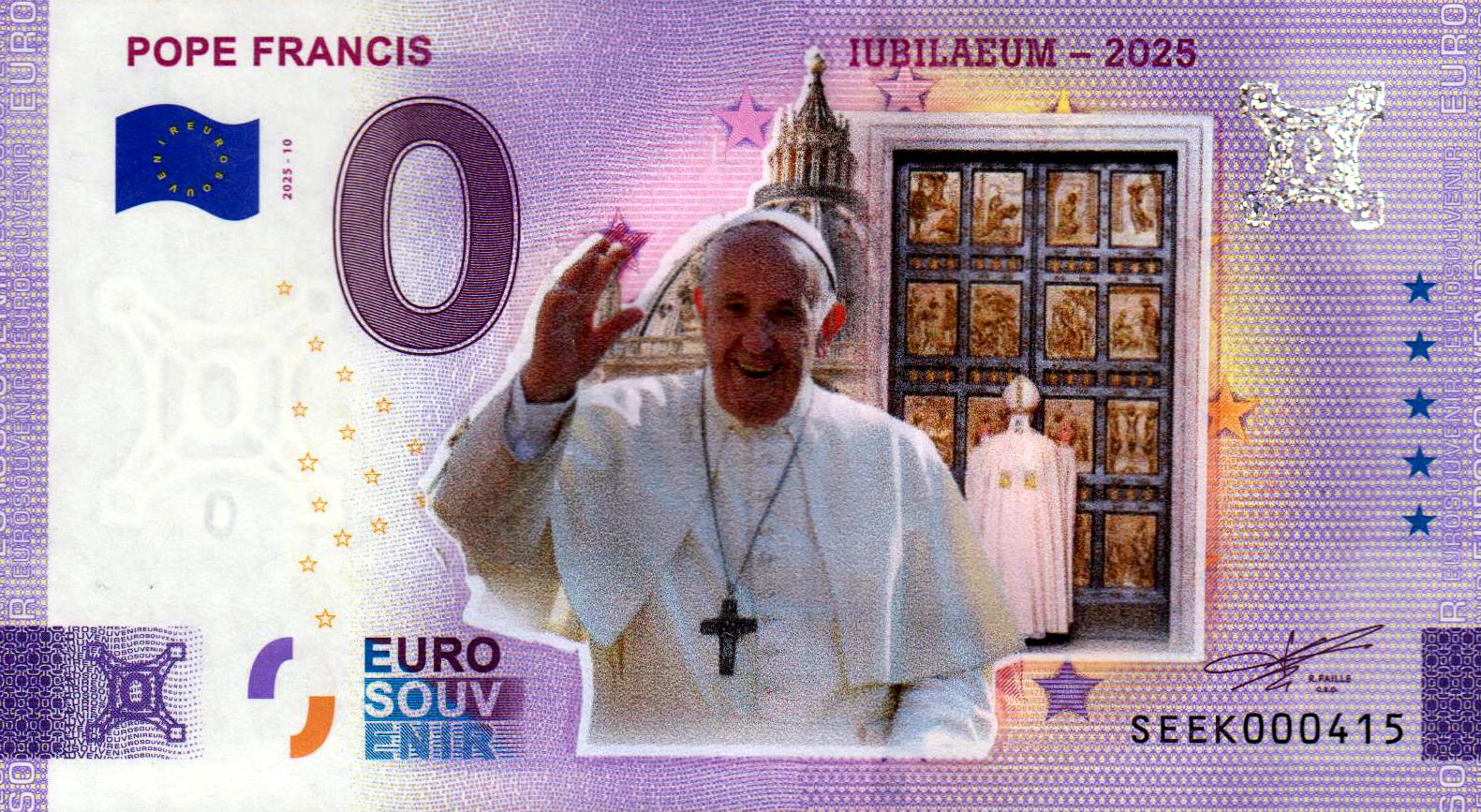 Pope Francis 2025-10 coloriert