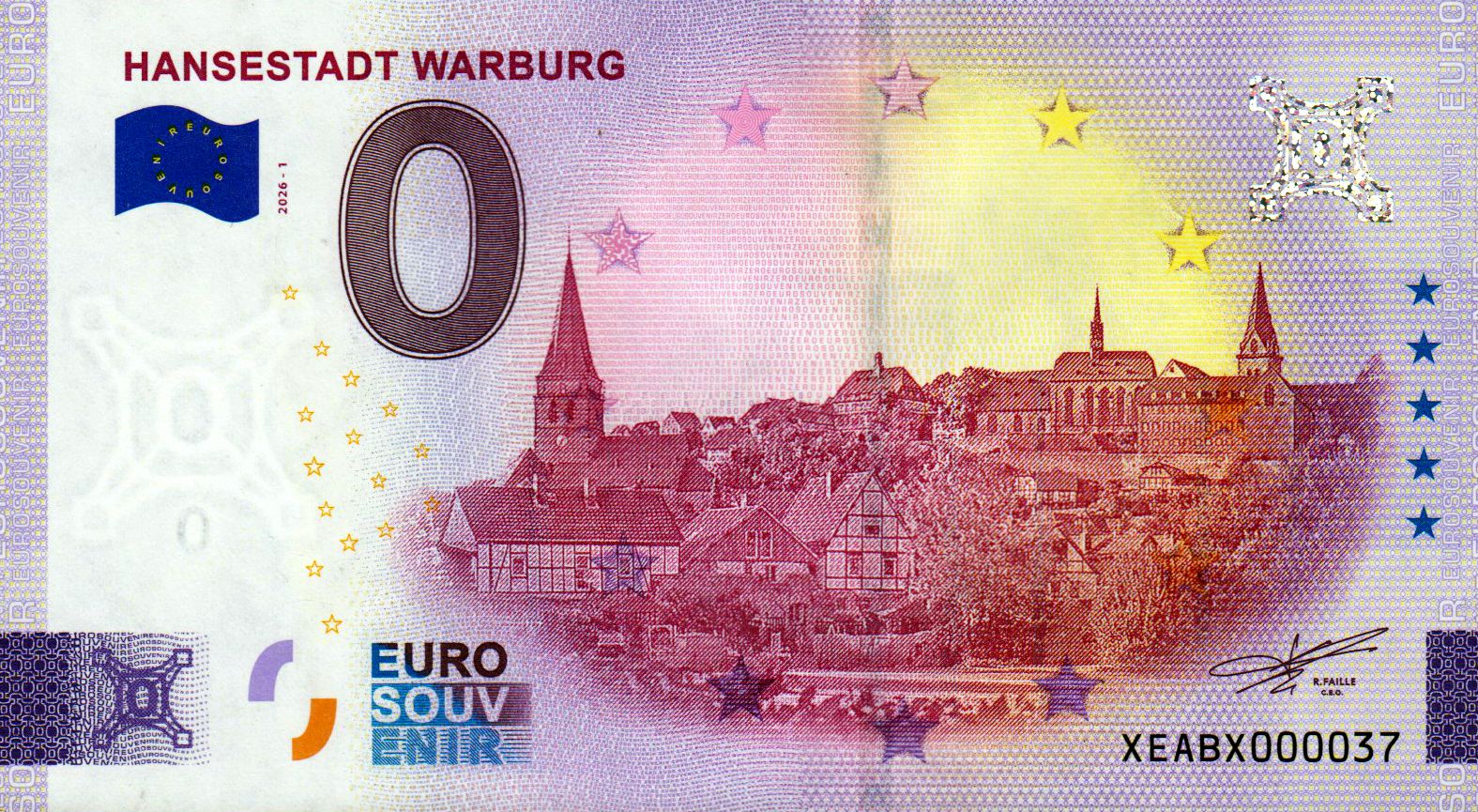 Hansestadt Warburg 2026-1, Silber