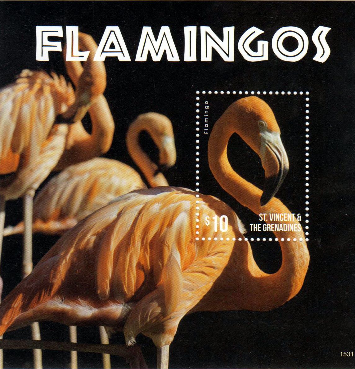 Block: Flamingos