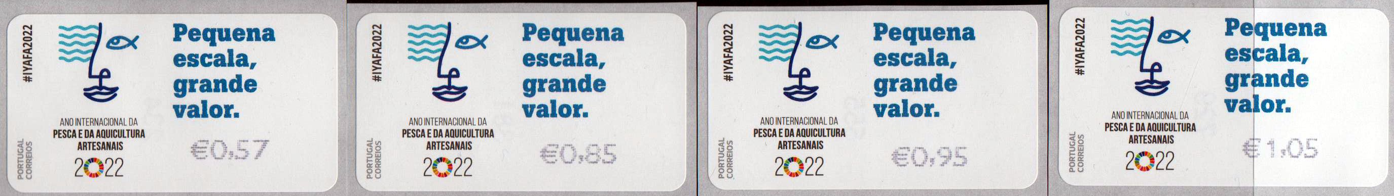 Fischzucht 2022, Aufdruck "Pequena"
