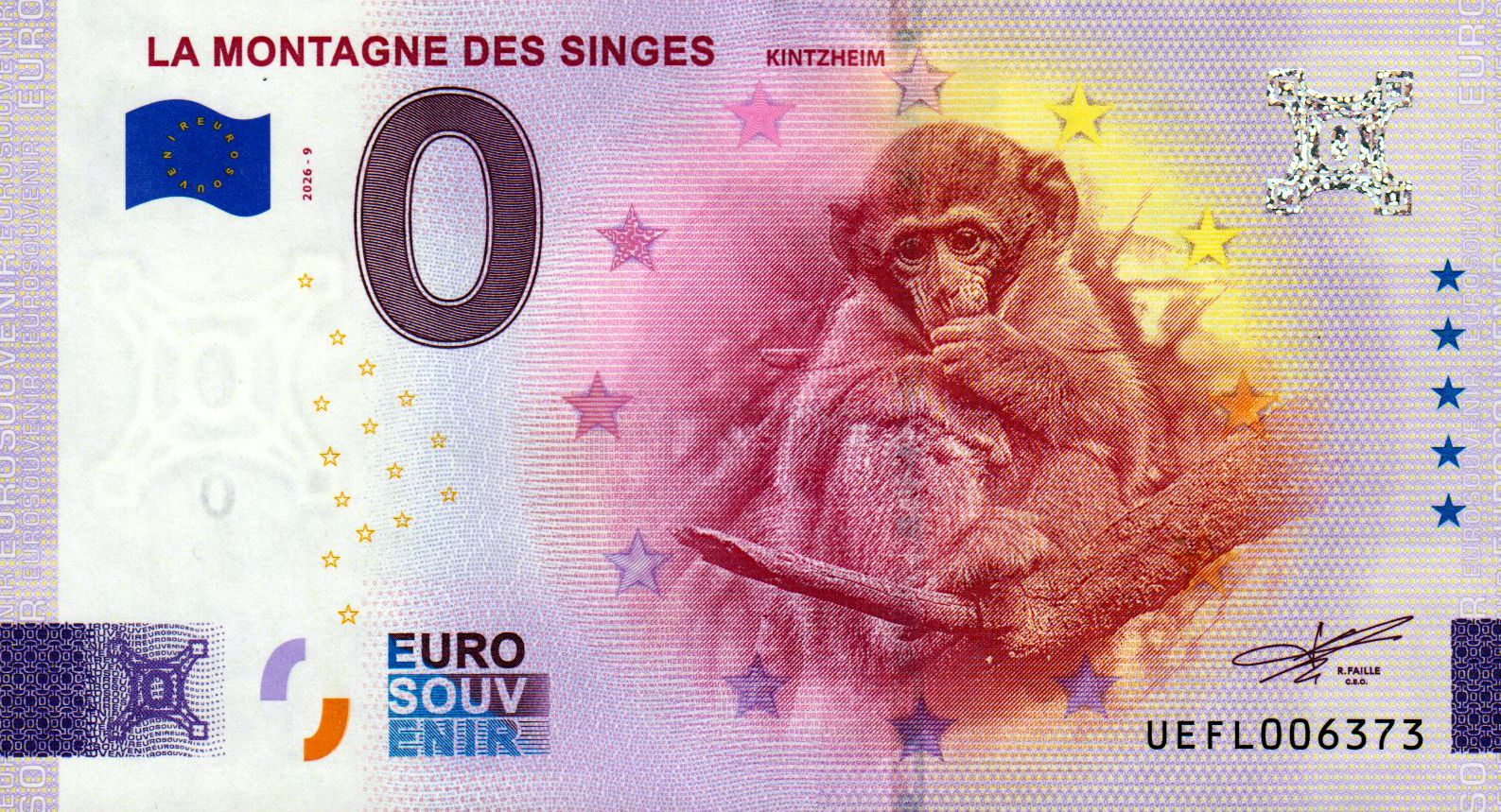 La Montagne des Singes 2026-9 Silber
