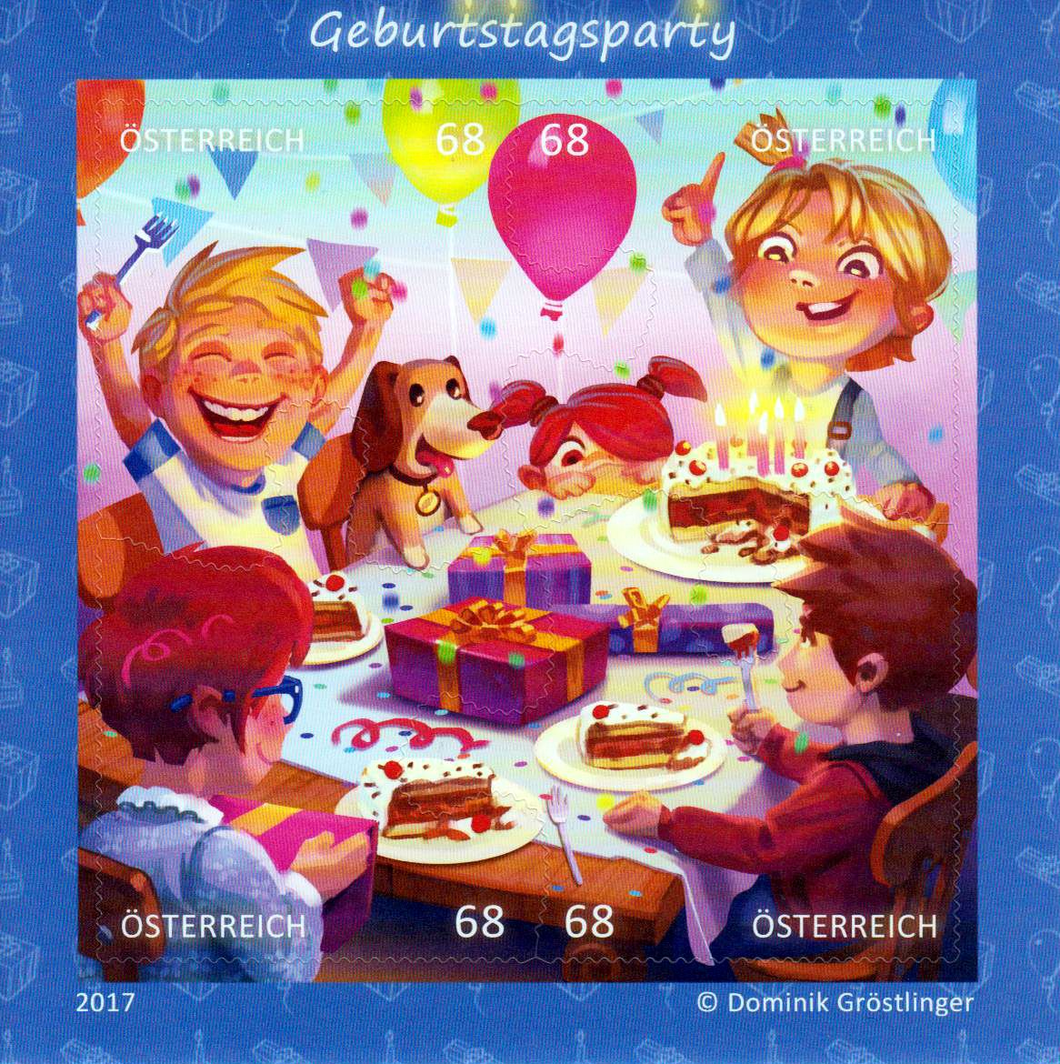 Block: Geburtstagsparty, Puzzle, sk