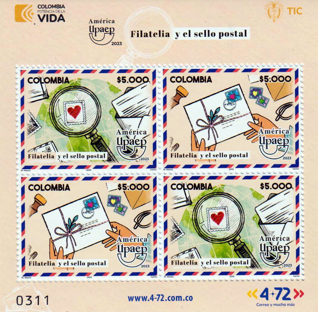 Block: UPAEP 2023, Philatelie