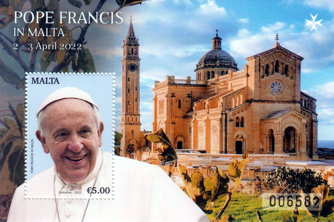 Block: Papst Franziskus in Malta 2022
