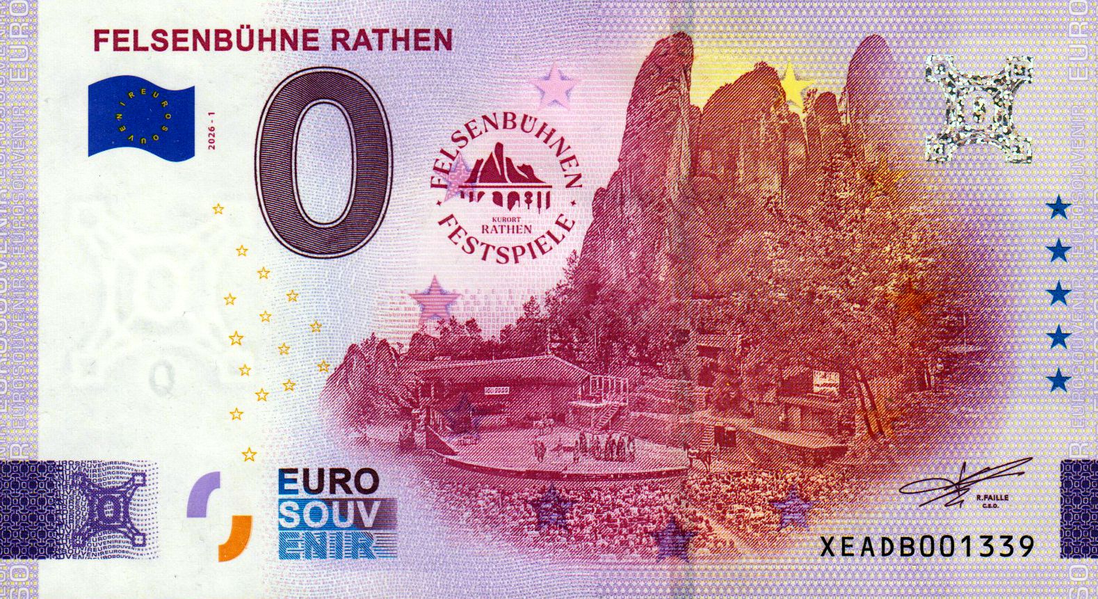 Felsenbühne Rathen 2026-1 Silber