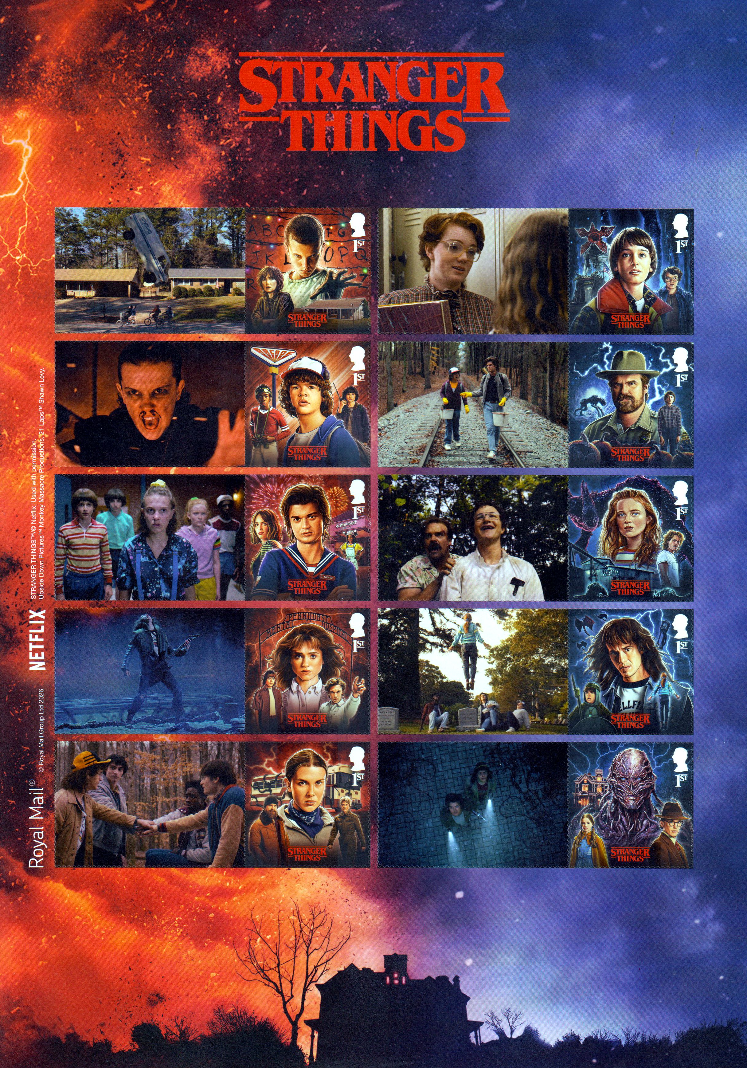 Stranger Things aus Colllector sheet 2026