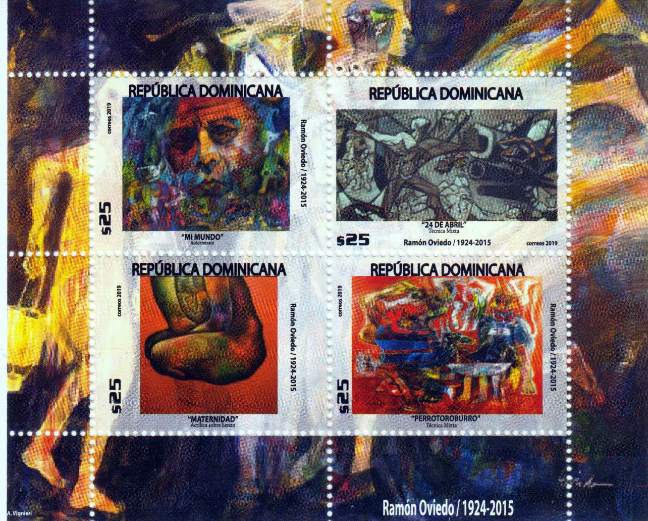 Block: Ramon Oviedo 2019, Gemälde