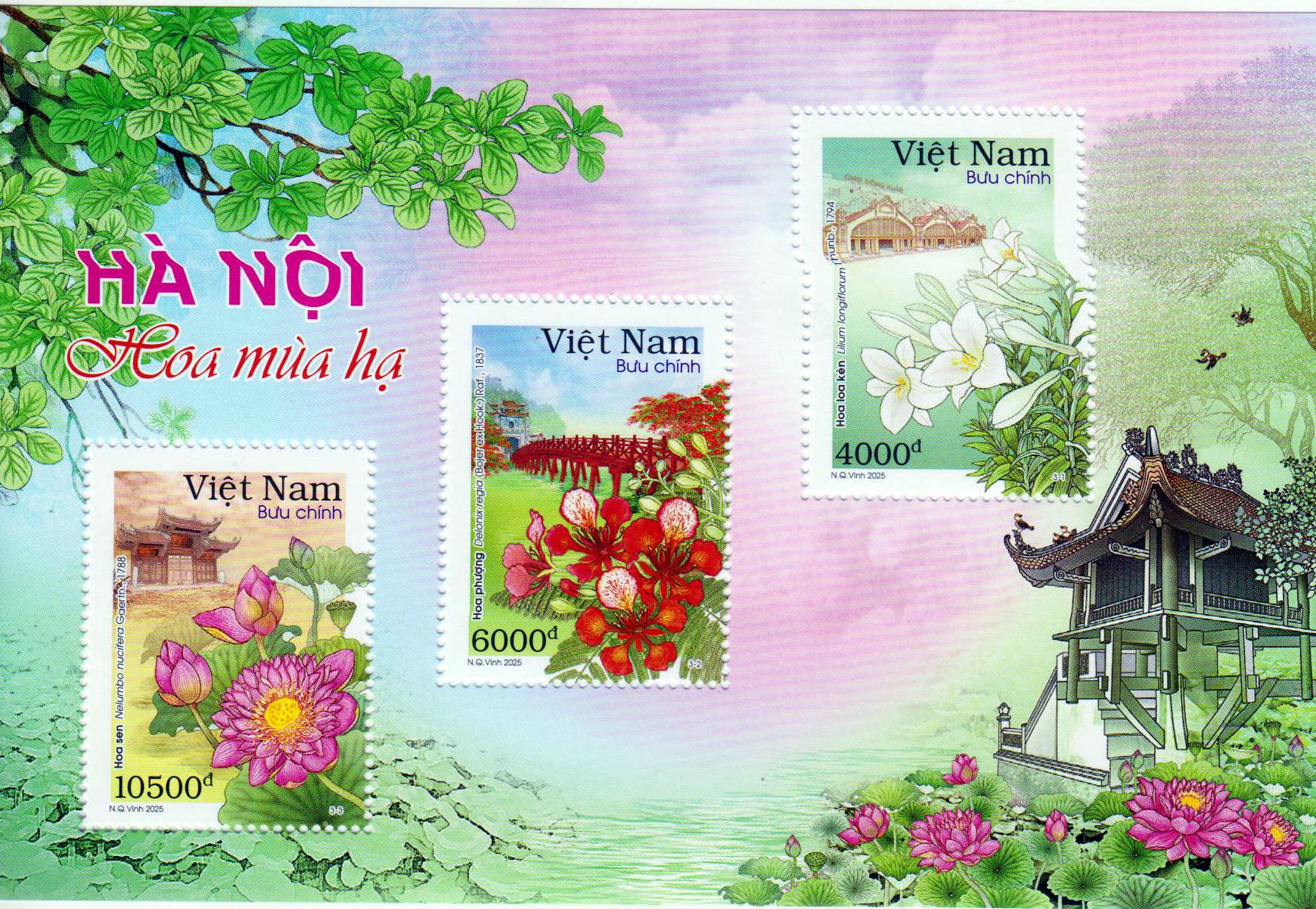 Block: 12 Blumenjahreszeiten in Hanoi 2025