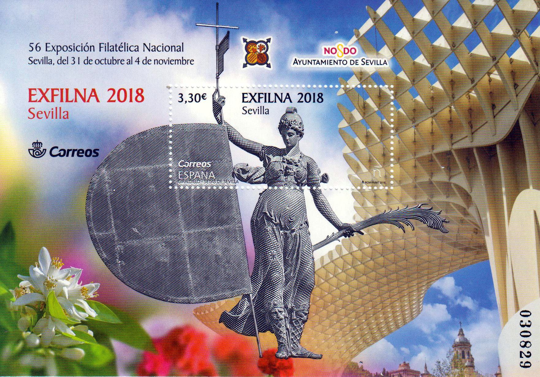 Block: EXFILNA  2018, Sevilla, Statue