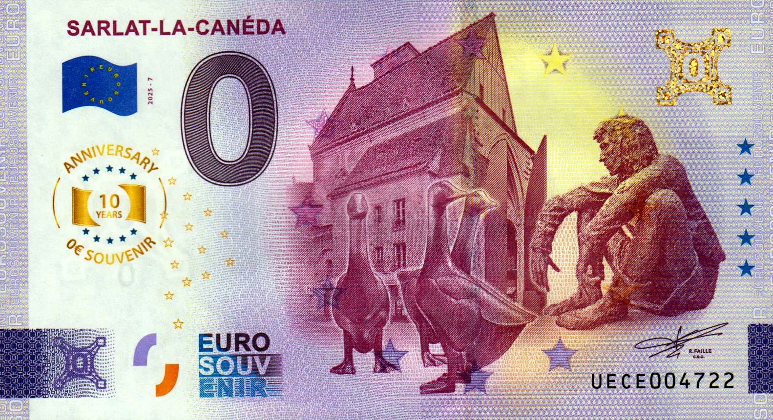 Sarlat-la-Caneda 2025-7 Anniversary