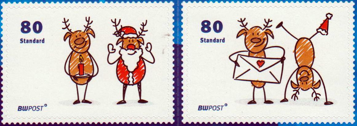Happy Christmas 2023, sk, gestempelt
