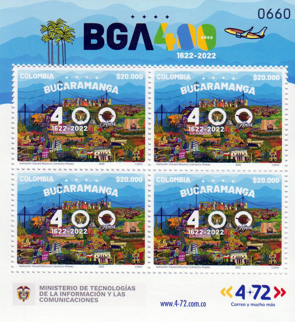 Block: 400 Jahre Bucaramanga 2022