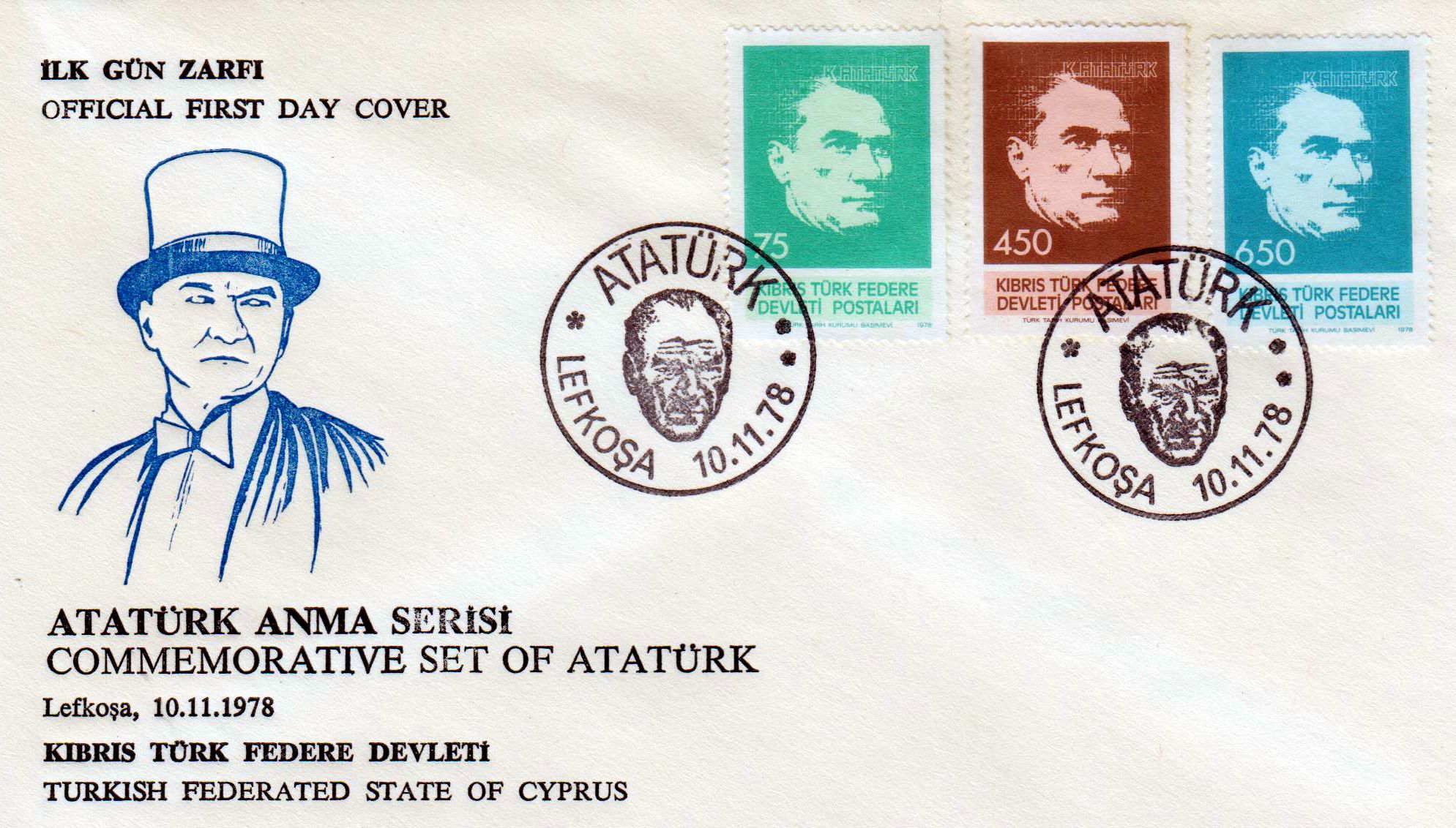40. Todestag von Atatürk 1978