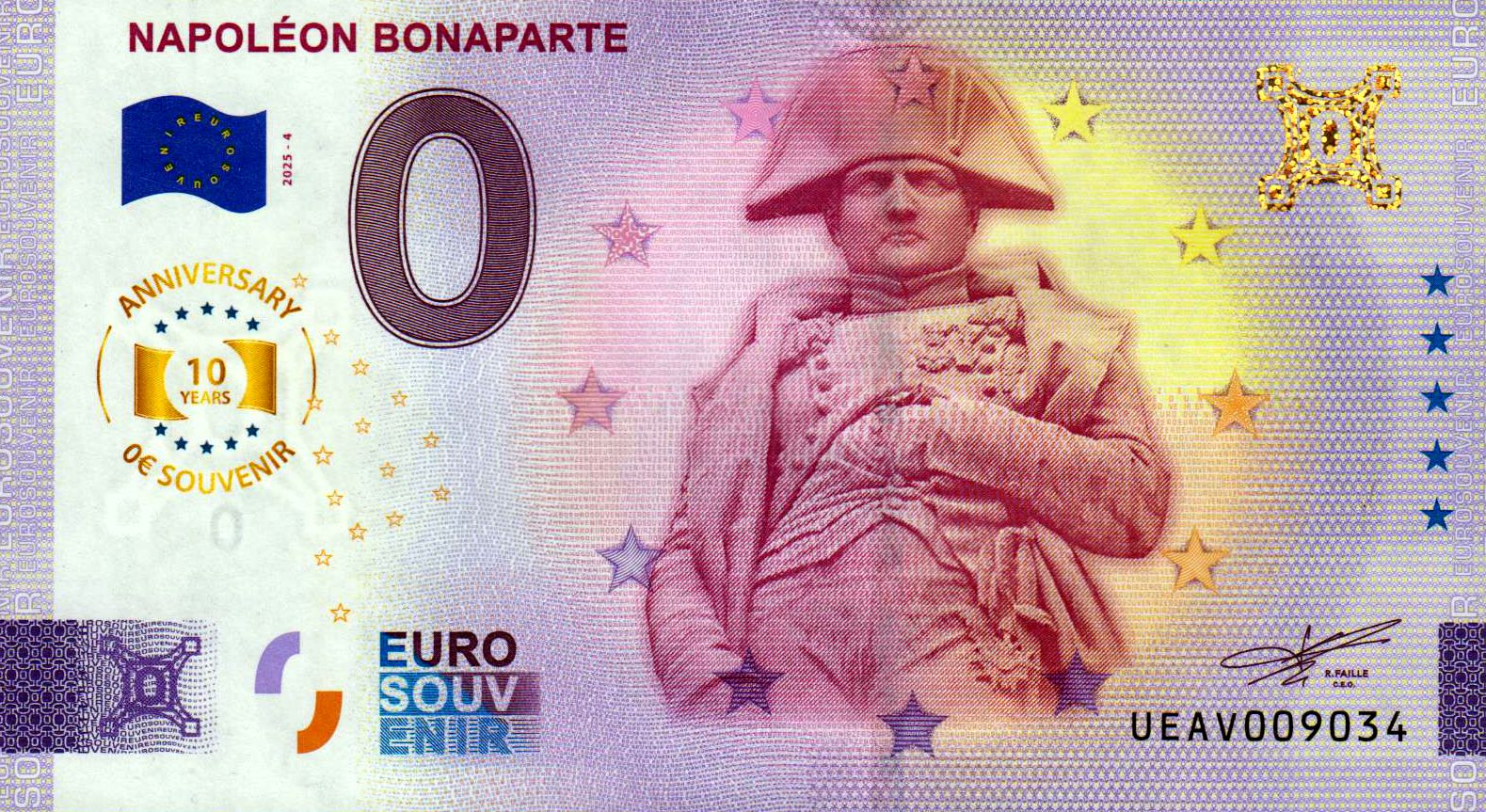Napoleon Bonaparte 2025-4 Anniversary