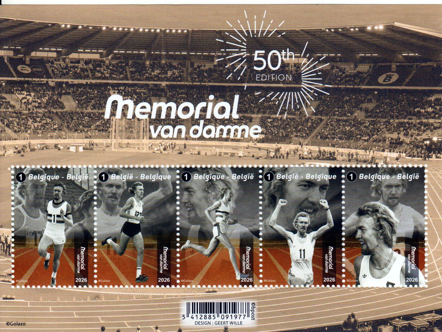 Block: 50. Auflage des Van-Damme-Memorials 2026