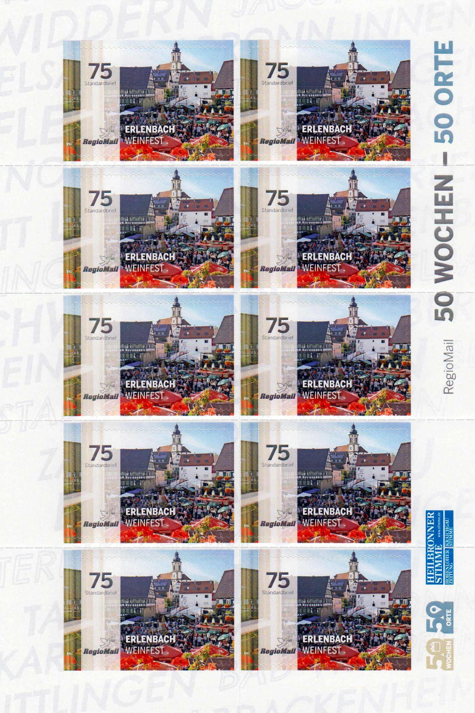 50 Wochen - 50 Orte, Erlenbach 2020